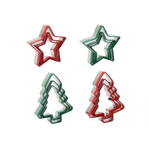 Кт/3 кътъра за сладки Christmas четири вида